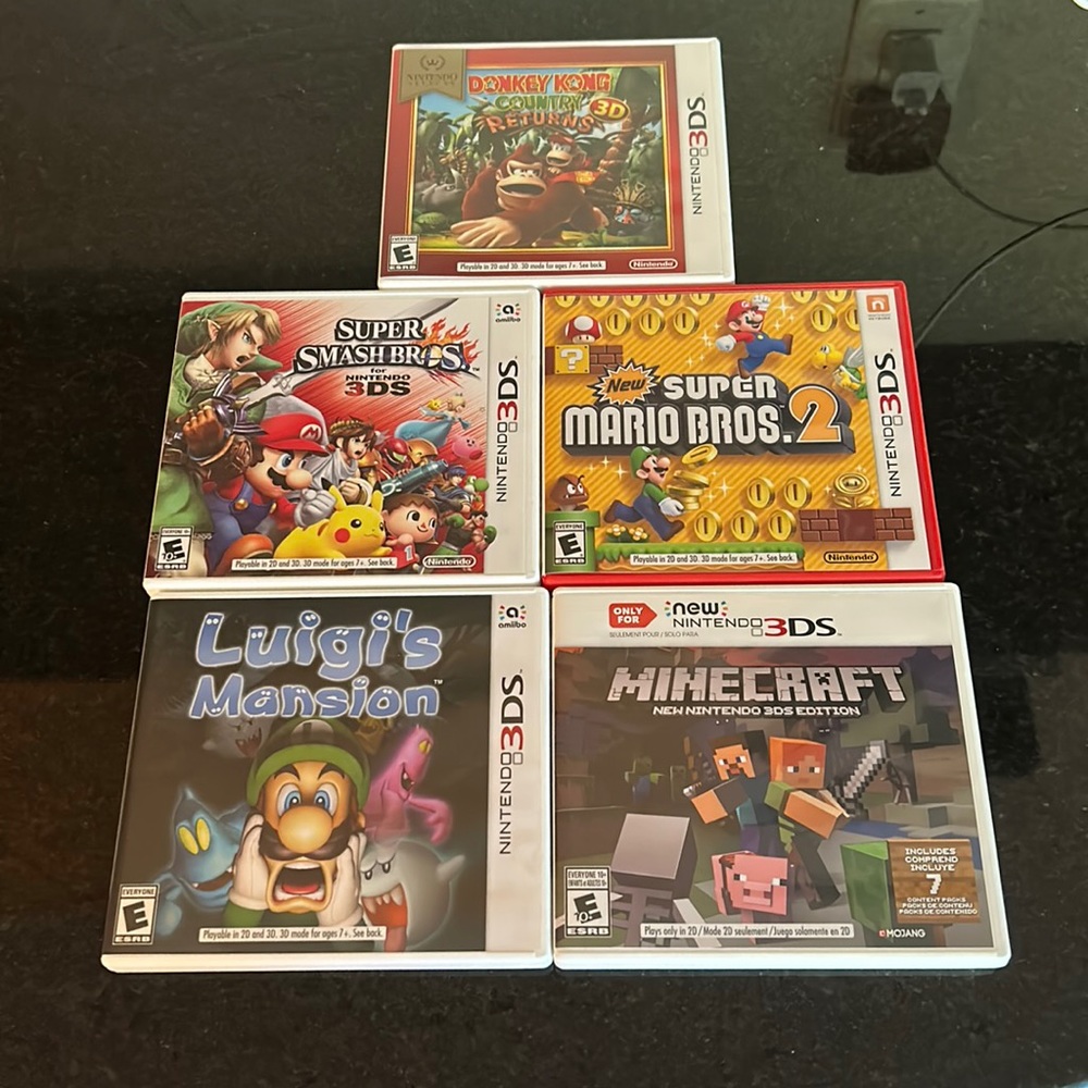 Bundle of Nintendo 3DS Games